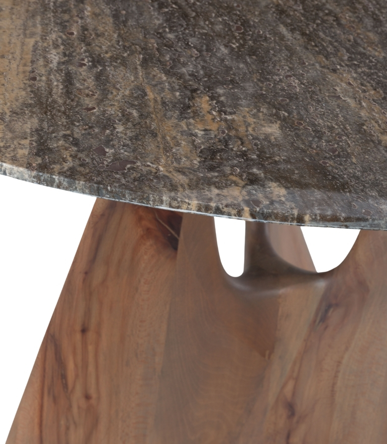 Nice Traverten Düz Masa - Görsel 2